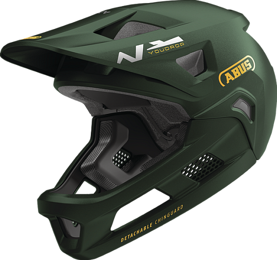 ABUS YouDrop FF, moss green, S