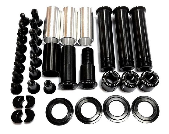 Servisný kit pre rám Noid ´18 - HW (skrutky, podložky, osky...)