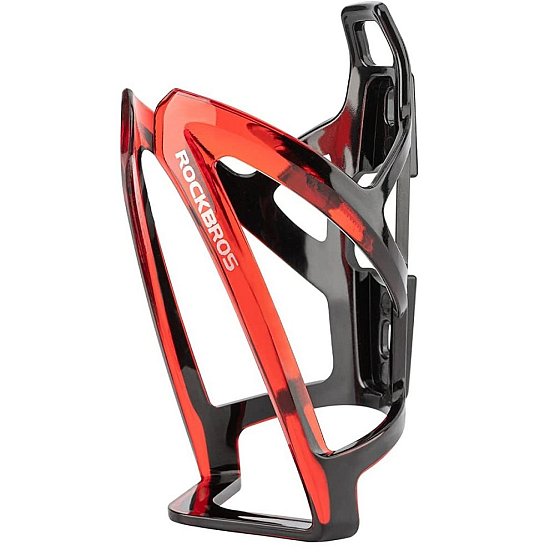 Košík na fľašu ROCKBROS, červeno/čierny