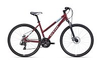 CTM Maxima 2.0 28" 2024, matná červená perleť/sivá