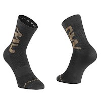 NORTHWAVE Extreme Air Mid Sock, black/sand NORTHWAVE Extreme Air Mid Sock, black/sand
