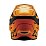 100% STATUS Helmet Topenga Orange/Black - L