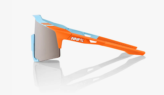 100% Speedcraft, Soft Tact Two Tone - HiPER Silver Mirror Lens 100% Speedcraft, Soft Tact Two Tone - HiPER Silver Mirror Lens