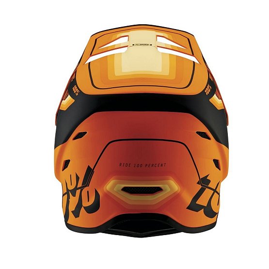 100% STATUS Helmet Topenga Orange/Black - L