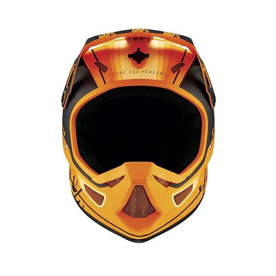 100% STATUS Helmet Topenga Orange/Black - L