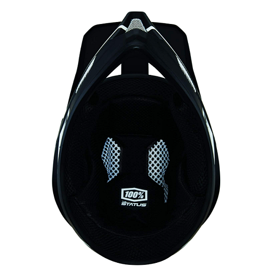 100% STATUS Helmet Dreamflow, black