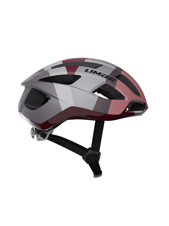 LIMAR Air Stratos, 80s matt gray bordeaux, M