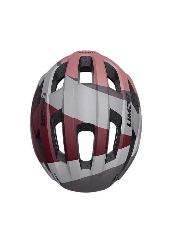 LIMAR Air Stratos, 80s matt gray bordeaux, M