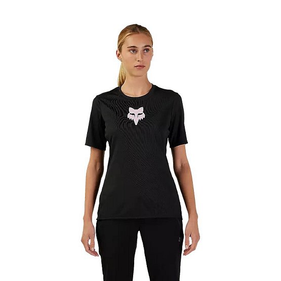 FOX W Ranger Ss Jersey Foxhead, black