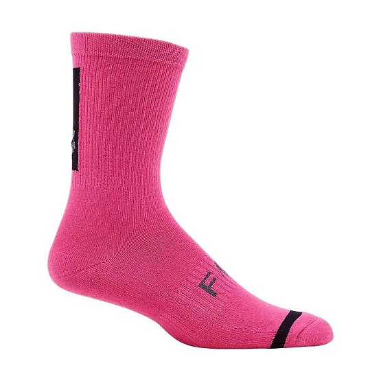 FOX 8" Defend Sock, pink, S/M FOX 8" Defend Sock, pink, S/M