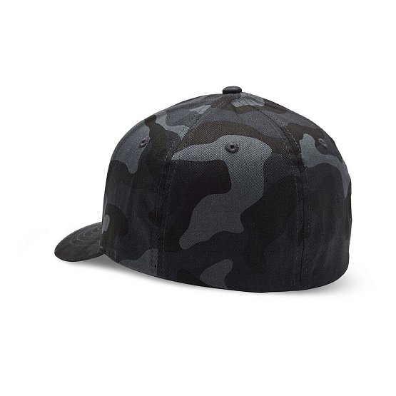 FOX Fox Head Flexfit Hat, black camo