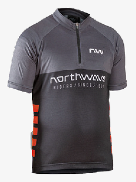 NORTHWAVE Force Evo Junior Short, black/radiant black