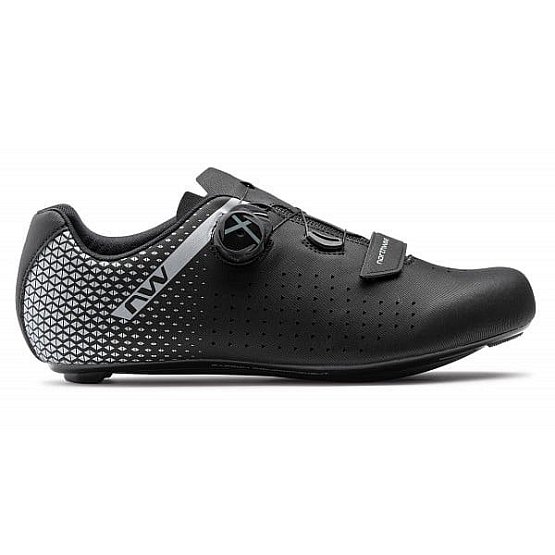 NORTHWAVE Core Plus 2 Wide, black/silver, 42.5 NORTHWAVE Core Plus 2 Wide, black/silver, 42.5