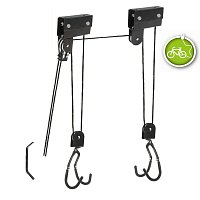 Držiak bicykla s hákmi E-BIKE, zavesenie na strop Držiak bicykla s hákmi E-BIKE, zavesenie na strop