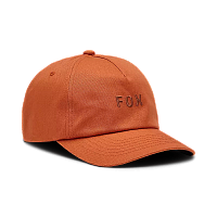 FOX Wordmark Adjustable Hat, atomic orange FOX Wordmark Adjustable Hat, atomic orange
