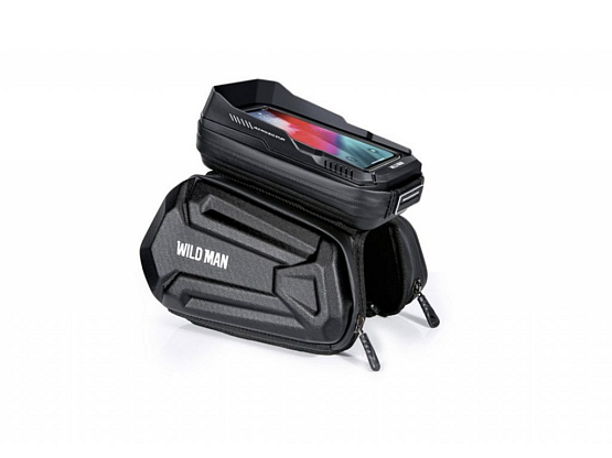 Taška PAPAYAS Wildman bike mount DXXL, čierna