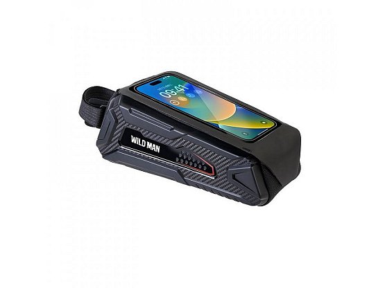 Taška PAPAYAS Wildman bike mount "EL", čierna