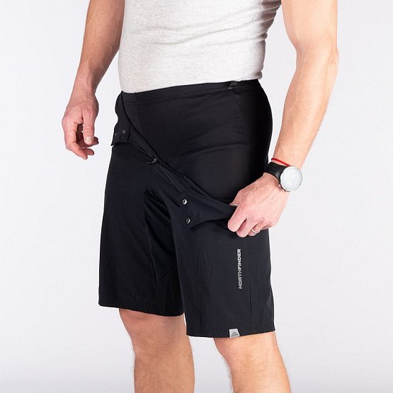 NORTHFINDER Lonnie 2v1 s vnútornou vložkou, čierne, XXL