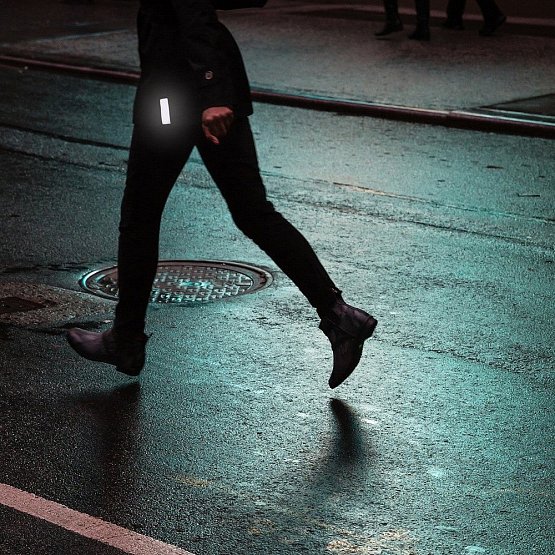 Magnetická pripínacia odrazka BOOKMAN, blue