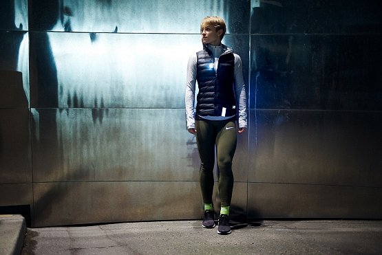 Magnetická pripínacia odrazka BOOKMAN, orange