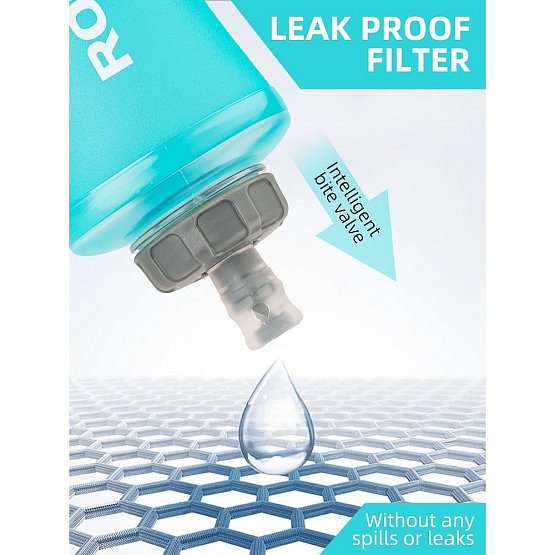 Fľaša ROCKBROS TPU polymér, skladacia, 500ml 