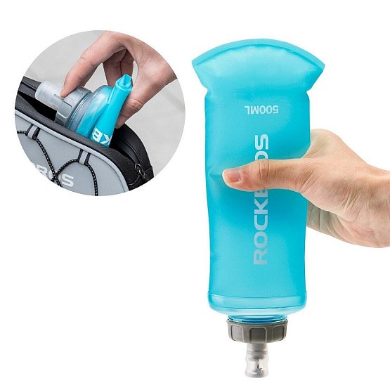 Fľaša ROCKBROS TPU polymér, skladacia, 500ml 