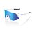 100% S3, Matte White - HiPER Blue Multilayer Mirror Lens 100% S3, Matte White - HiPER Blue Multilayer Mirror Lens