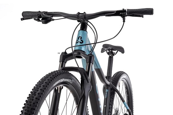 CTM Charisma 6.0 29" 2024, matná čierna/lesklá šedomodrá