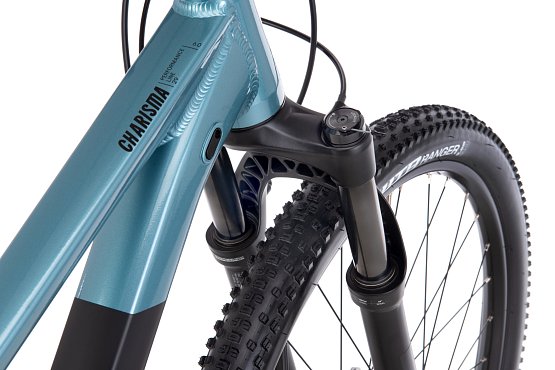 CTM Charisma 6.0 29" 2024, matná čierna/lesklá šedomodrá