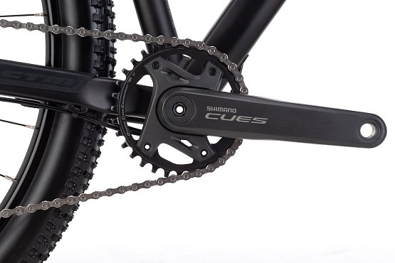 CTM Charisma 6.0 29" 2024, matná čierna/lesklá šedomodrá