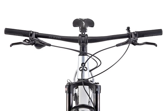 CTM Rambler 3.0 29" 2024, strieborná/matná čierna