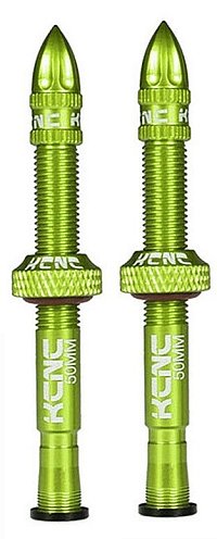 Ventiliky KCNC na bezdušové koleso, 50mm, green