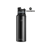ROCKBROS Termo nerezová, čierna, 1000ml ROCKBROS Termo nerezová, čierna, 1000ml