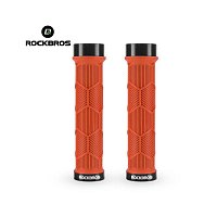 ROCKBROS dural rukoväť s odrazkou, oranžové ROCKBROS dural rukoväť s odrazkou, oranžové