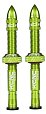 Ventiliky KCNC na bezdušové koleso, 50mm, green Ventiliky KCNC na bezdušové koleso, 50mm, green