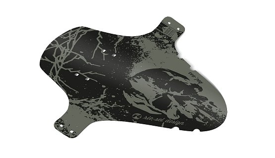 Predný blatník RIESEL Koloss, Skull