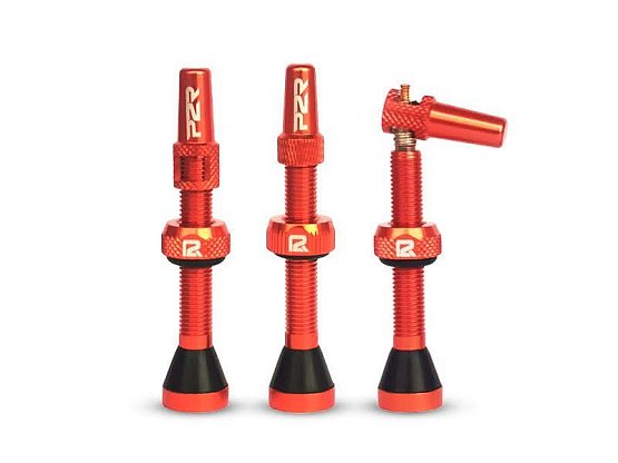 Bezdušové ventilky P2R FR-11C, AL, 46mm, orange