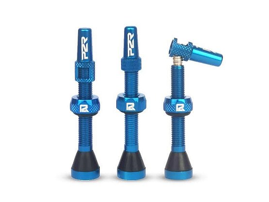 Bezdušové ventilky P2R FR-11C, AL, 46mm, blue