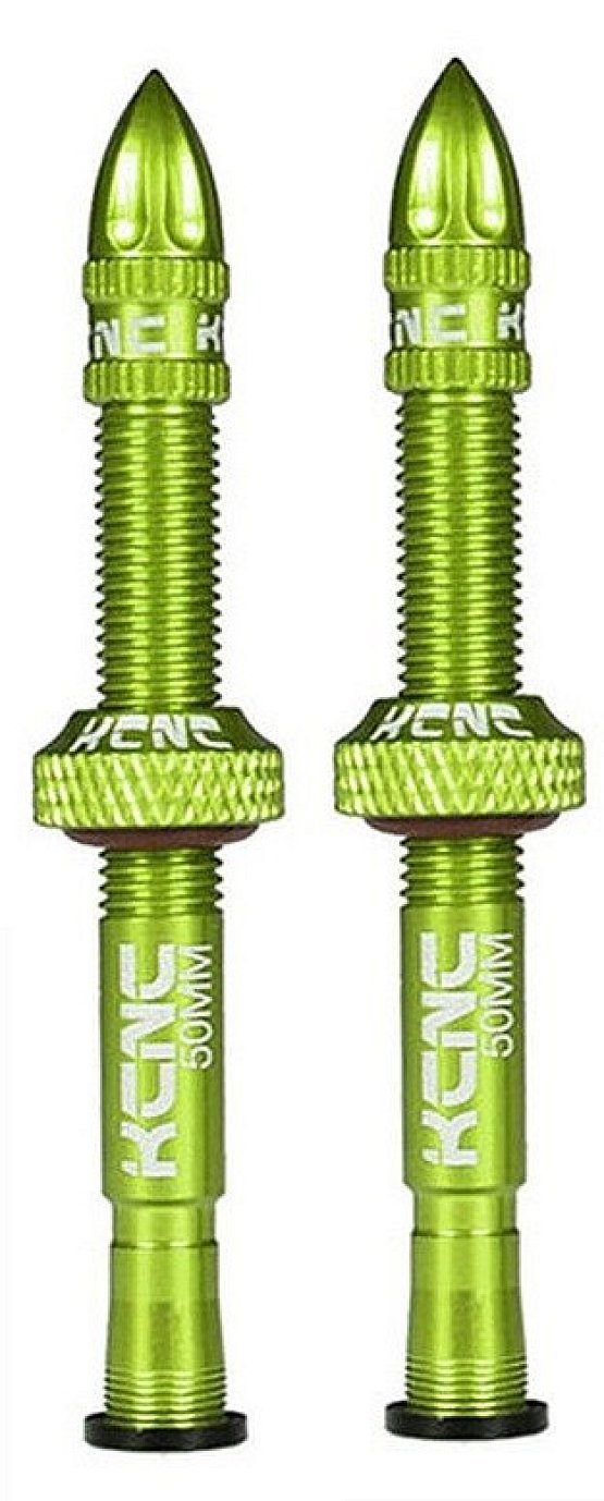 Ventiliky KCNC na bezdušové koleso, 50mm, green Ventiliky KCNC na bezdušové koleso, 50mm, green