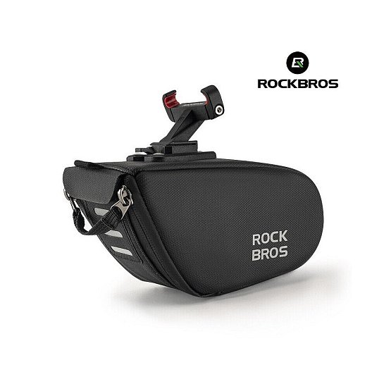 ROCKBROS taška podsedlová s vložkou, kapacita (0,8-1,3l), čierna