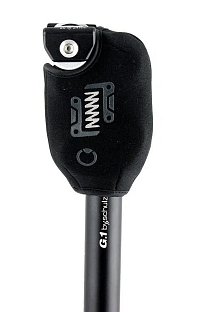 Chránič sedlovky BY SCHULZ G. Séria, black, 60mm