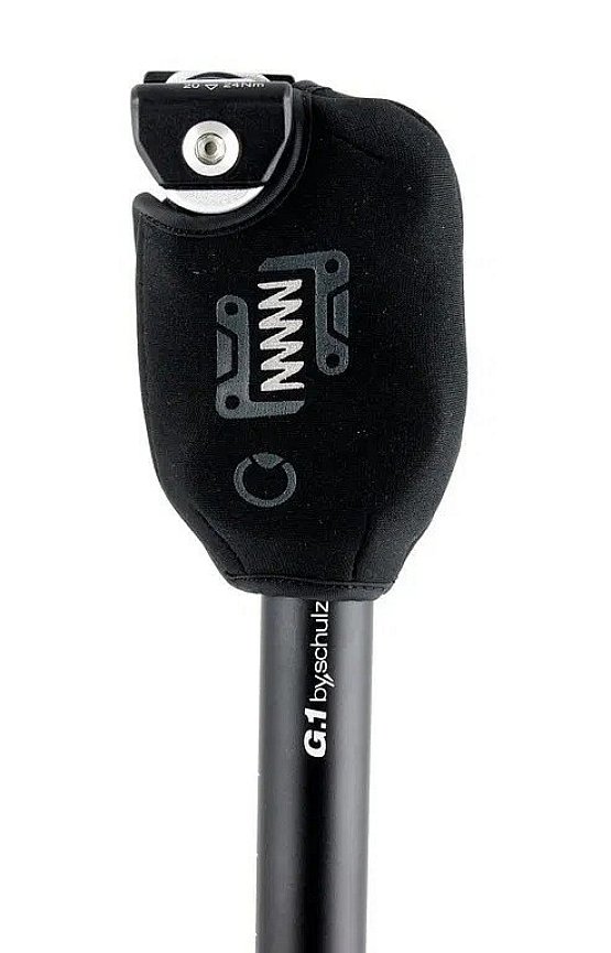 Chránič sedlovky BY SCHULZ G. Séria, black, 60mm