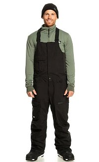 QUIKSILVER Utility Bib Pants, black QUIKSILVER Utility Bib Pants, black