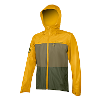 ENDURA Single Track Waterproof Jacket II, yellow olive