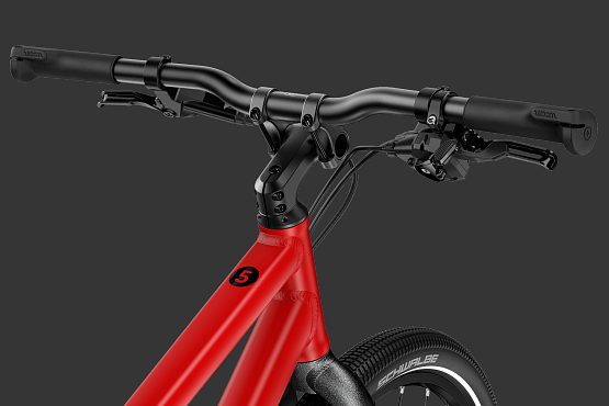 WOOM 5 Explore 24", red