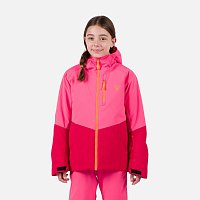 ROSSIGNOL Juniors' Wispile Ski Jacket, rubyred