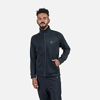 ROSSIGNOL Men's Blackside Full-Zip Fleece Jacket, black ROSSIGNOL Men's Blackside Full-Zip Fleece Jacket, black