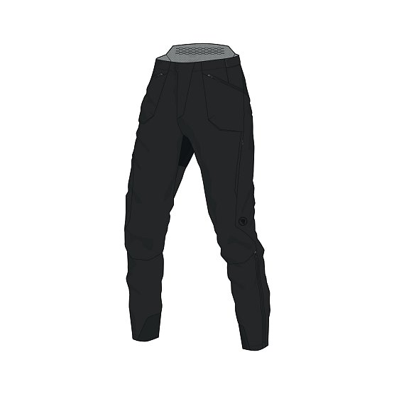 ENDURA MT500 Spray Trouser, čierna ENDURA MT500 Spray Trouser, čierna
