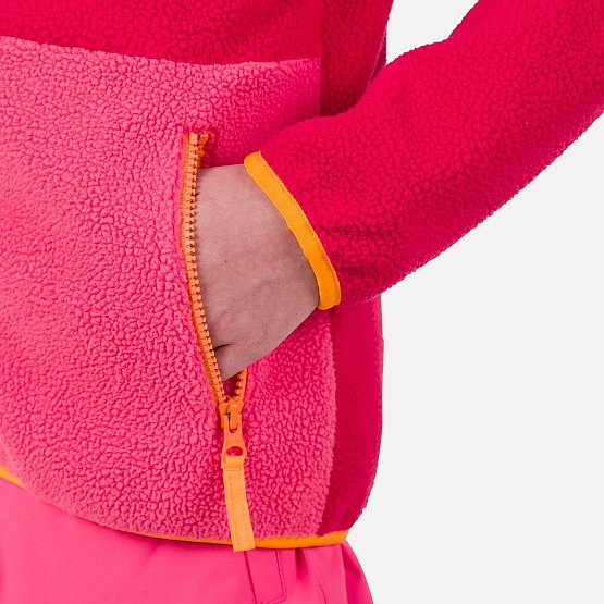 ROSSIGNOL Juniors' Alltrack Fleece, tearose