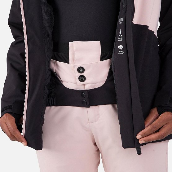 ROSSIGNOL Women's Corbet's Ski Jacket, black